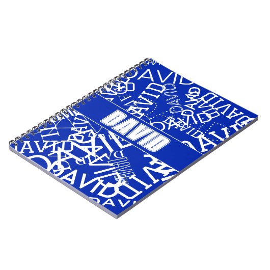 Fügen Sie einen beliebigen Namen, Namenscollage in Notizblock (Linke Seite)