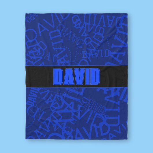Fügen Sie einen beliebigen Namen, Namenssammlung I Fleecedecke