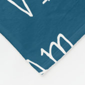 Fügen Sie einen Namen Fleece Blanket hinzu (Ecke)