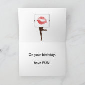 Fügen Sie einen Namen hinzu, ein Zeichen, das von  Karte (Innenseite)