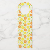 Fügen Sie einfach Frucht Sangria Wein Cocktail Mix Flaschenanhänger (Rückseite)