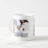 Fügen Sie einfach Ihr eigenes Foto und Text hinzu Kaffeetasse (Vorderseite Links)