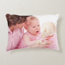 Fügen Sie einfach Ihr Foto hinzu Dekokissen