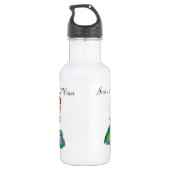Fügen Sie einfach Wasser Hübsche Mermaid Wasserfla Edelstahlflasche (Rückseite)