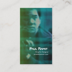 Fügen Sie Foto-Geschäfts-Karten-Schablone 1 ein Visitenkarte