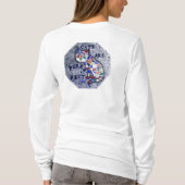 Fügen Sie Foto Ihrer Katze auf Front hinzu T-Shirt (Rückseite)