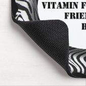 FÜGEN SIE FOTO ODER TEXT RAHMEN - MOUSEPAD-ZEBRA MOUSEPAD (Ecke)