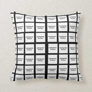 Fügen Sie Fotos oder Instagram ein Kissen