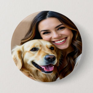 Fügen Sie Golden Retriever Foto Personalisieren Button