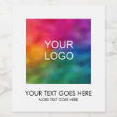 Fügen Sie hier den Text Ihres Firmenlogo hinzu: El Weinetikett (Einzelnes Label)