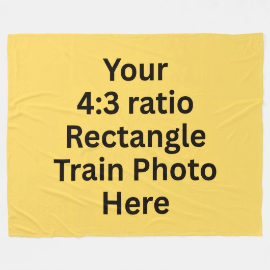 Fügen Sie hier Ihr eigenes Foto hinzu - Groß Fleecedecke (Vorderseite (Horizontal))