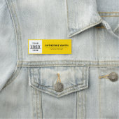 Fügen Sie hier Ihr Logo für Geschäftsmitarbeiter G Namensschild (Beispiel)