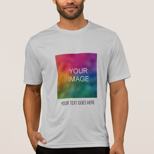 Fügen Sie hier Ihren Bildtext hinzu Mens AcAktions T-Shirt (Vorderseite)