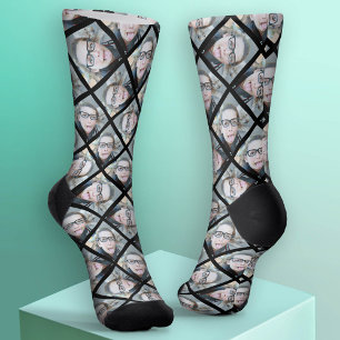 Fügen Sie Ihr 1 Foto hinzu, um ein Muster zu erste Socken