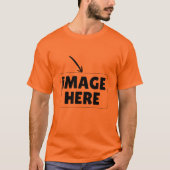 Fügen Sie Ihr Bild oder Design hinzu, individuelle T-Shirt (Vorderseite)