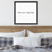 Fügen Sie Ihr Bild oder Design hinzu Leinwanddruck (Insitu (Schlafzimmer))