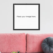 Fügen Sie Ihr Bild oder Design hinzu Leinwanddruck (Insitu (Wohnzimmer))