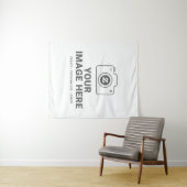 Fügen Sie Ihr Bilddesign hinzu Wandteppich (Beispiel (Horizontal))