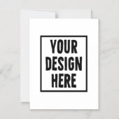 Fügen Sie Ihr Design hier ein Magneteinladung (Vorderseite)
