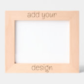 fügen Sie Ihr Design hinzu Geätzte Rahmen (Vorderseite)
