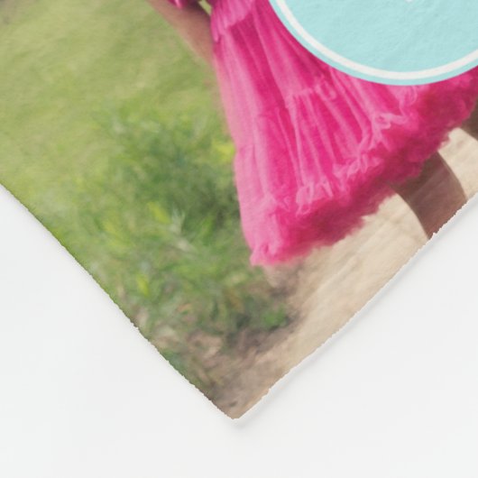 fügen Sie Ihr eigenes 12 Foto individualisierbares Fleecedecke (Ecke)