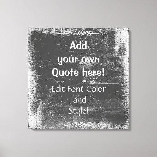 Fügen Sie Ihr eigenes Angebot hinzu! Weißer Rahmen Leinwanddruck (Vorderseite)