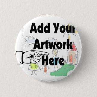 Fügen Sie Ihr eigenes Artwork oder Kinderwerk für Button
