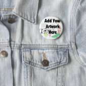 Fügen Sie Ihr eigenes Artwork oder Kinderwerk für  Button (Beispiel)