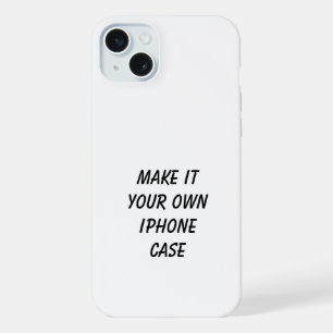 Fügen Sie Ihr eigenes benutzerdefiniertes Design h iPhone 15 Plus Hülle