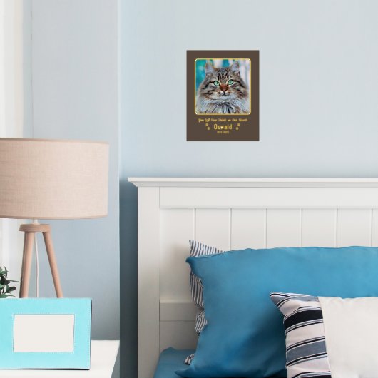 Fügen Sie Ihr eigenes benutzerdefiniertes Foto Pet Foliendrucke (In Situ (Schlafzimmer))