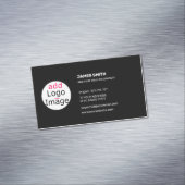 Fügen Sie Ihr eigenes Bild benutzerdefinierbares E Magnetische Visitenkarte (Beispiel)