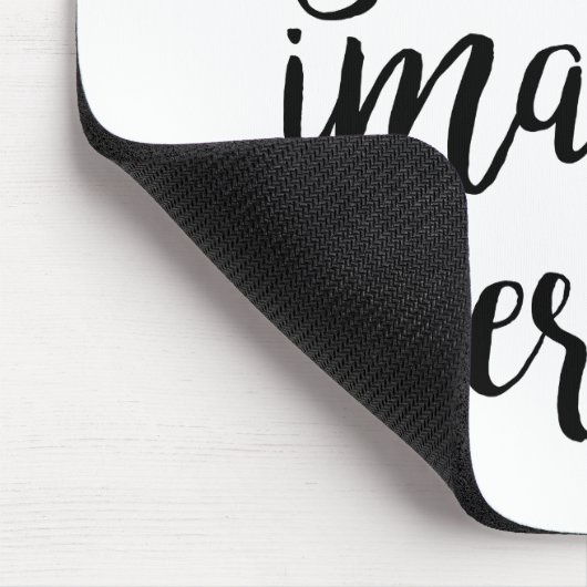 Fügen Sie Ihr eigenes Bild individuell anpassbares Mousepad (Ecke)