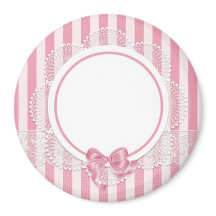 Fügen Sie Ihr eigenes Bild oder Text rosa Spitzen-