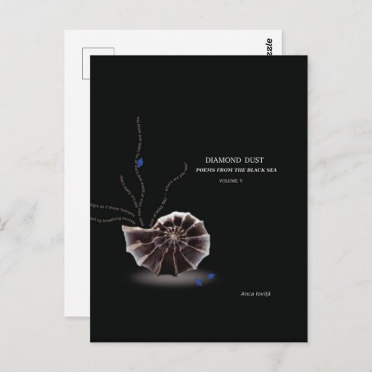 Fügen Sie Ihr eigenes Buch-Cover-Autor-Promo Postkarte (Vorne/Hinten)