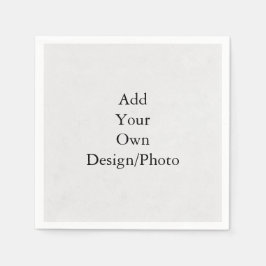Fügen Sie Ihr eigenes Design/Foto Papier Napkin Serviette