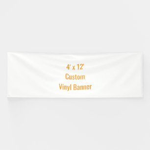 Fügen Sie Ihr eigenes Design hinzu 1,20 m x 3,60 m Banner