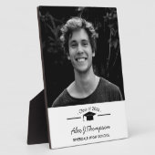 Fügen Sie Ihr eigenes Foto Abschluss Foto Plaque Fotoplatte (Seite)