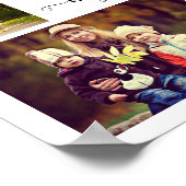 Fügen Sie Ihr eigenes Foto Collage Mother Best Mam Poster (Ecke)