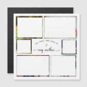 Fügen Sie Ihr eigenes Foto Collage Mother Day Quot Magnetkarte (Vorne/Hinten)