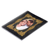 Fügen Sie Ihr eigenes Foto-elegantes cooles ein Notizblock (Linke Seite)