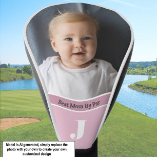 "Fügen Sie Ihr eigenes Foto hinzu" Best Mom-Vorlag Golf Headcover