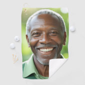 Fügen Sie Ihr eigenes Foto hinzu Golfhandtuch (Insitu)