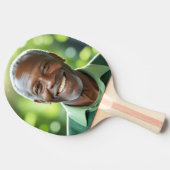 Fügen Sie Ihr eigenes Foto hinzu Tischtennis Schläger (Seitenansicht)