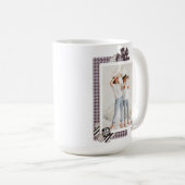 Fügen Sie Ihr eigenes Foto Moderner, Personalisier Kaffeetasse (VorderseiteRechts)