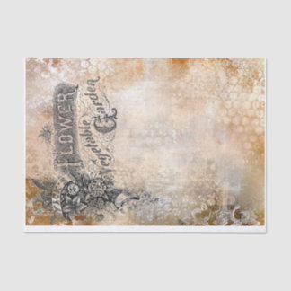 Fügen Sie Ihr eigenes Foto oder Wörterdecoupon hin Seidenpapier