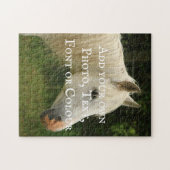 Fügen Sie Ihr eigenes Foto, Text, Schriftart oder Puzzle (Horizontal)