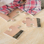 Fügen Sie Ihr eigenes Fotomaterial für das Tier "L Puzzle (Seite)