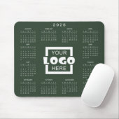 Fügen Sie Ihr eigenes Geschäft-Logo 2026 Kalender Mousepad (Mit Mouse)