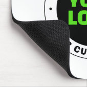 Fügen Sie Ihr eigenes Geschäftslogo oder ein hochg Mousepad (Ecke)