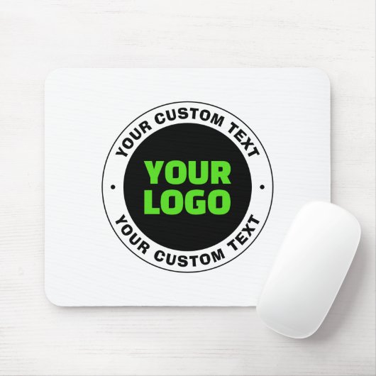 Fügen Sie Ihr eigenes Geschäftslogo oder ein hochg Mousepad (Mit Mouse)